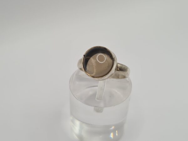 Anillo plata y piedra