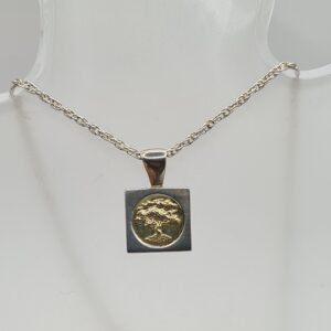 Dije con cadena