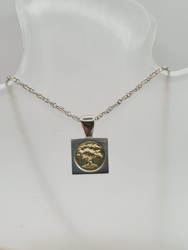 Dije con cadena